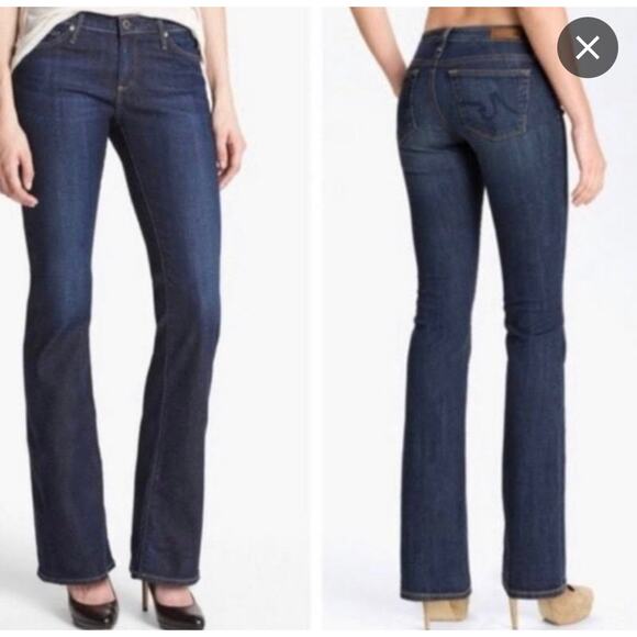 Adriano Goldschmied Denim - AG Adriano Goldschmied Jeans The Angel Skinny Pima Cotton Denim Blue Womens 26R